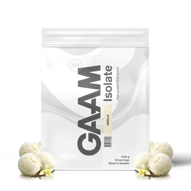 GAAM 100% Isolate Premium 1 kg Vanilla
