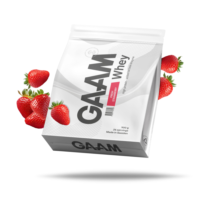 GAAM Whey 900 g Fresh Strawberry