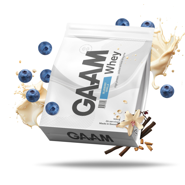 GAAM Whey 900 g Blueberry Vanilla