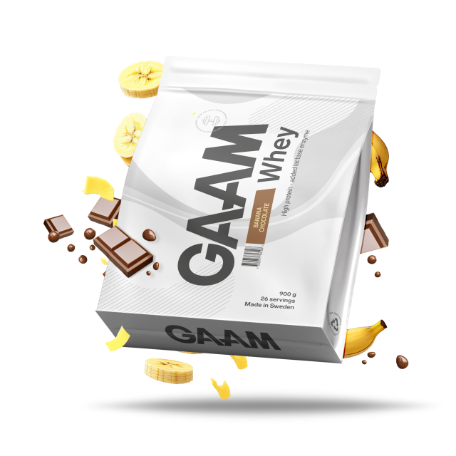 GAAM Whey 900 g Banana Chocolate