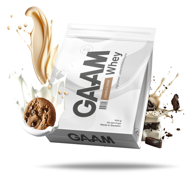 GAAM Whey 900 g Cookies & Cream