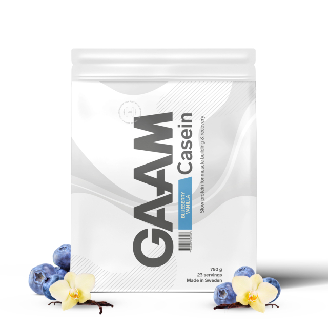 GAAM 100% Casein Premium 750 g Blueberry Vanilla