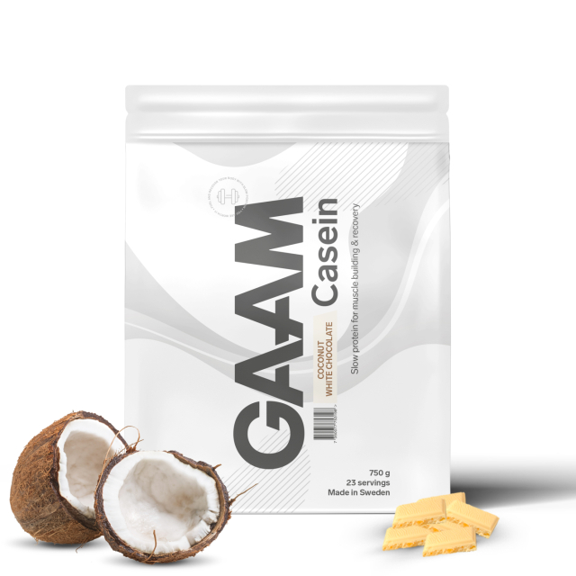 GAAM 100% Casein Premium 750 g Coconut White Chocolate