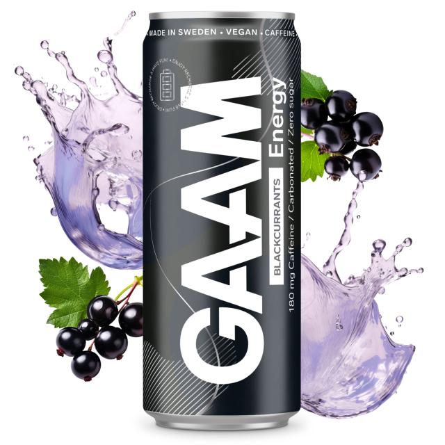 GAAM Energy 330 ml Blackcurrants