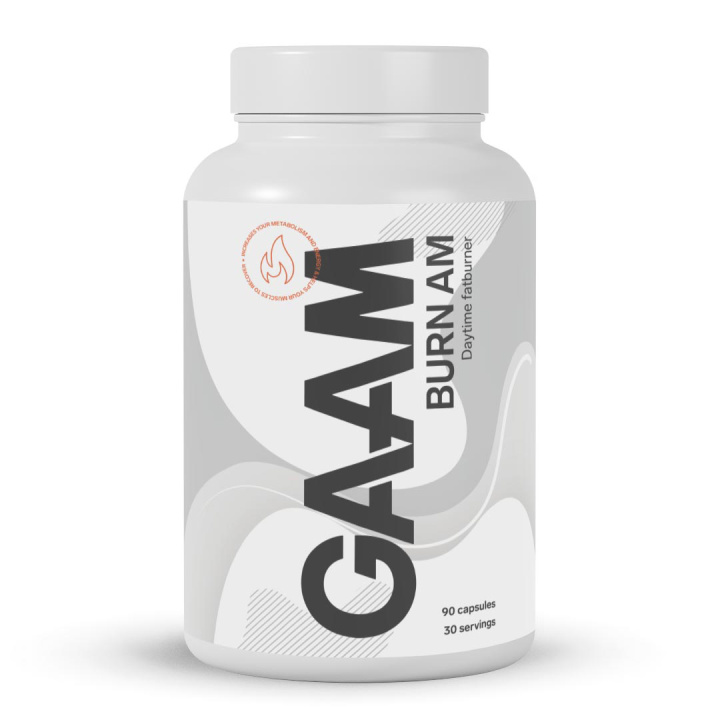 GAAM BURN AM 90 caps in the group Nutrition / Burners at Gaamnutrition.com (Proteinbolaget i Sverige AB) (PB-2754)