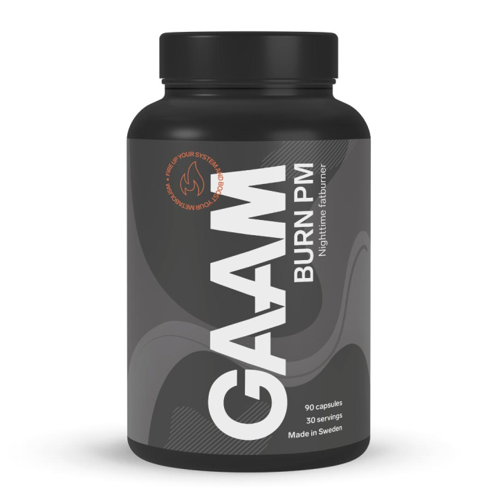 GAAM BURN PM 90 caps in the group Nutrition / Burners at Gaamnutrition.com (Proteinbolaget i Sverige AB) (PB-28442)