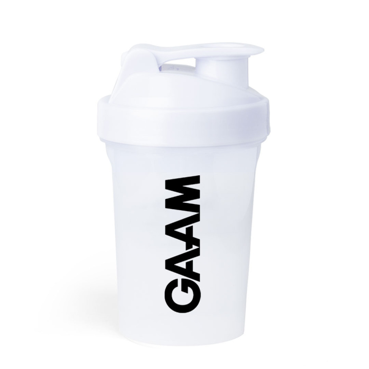 GAAM Shaker 600 ml White in the group Clothing & Accessories / Clothing at Gaamnutrition.com (Proteinbolaget i Sverige AB) (PB-330428-2)
