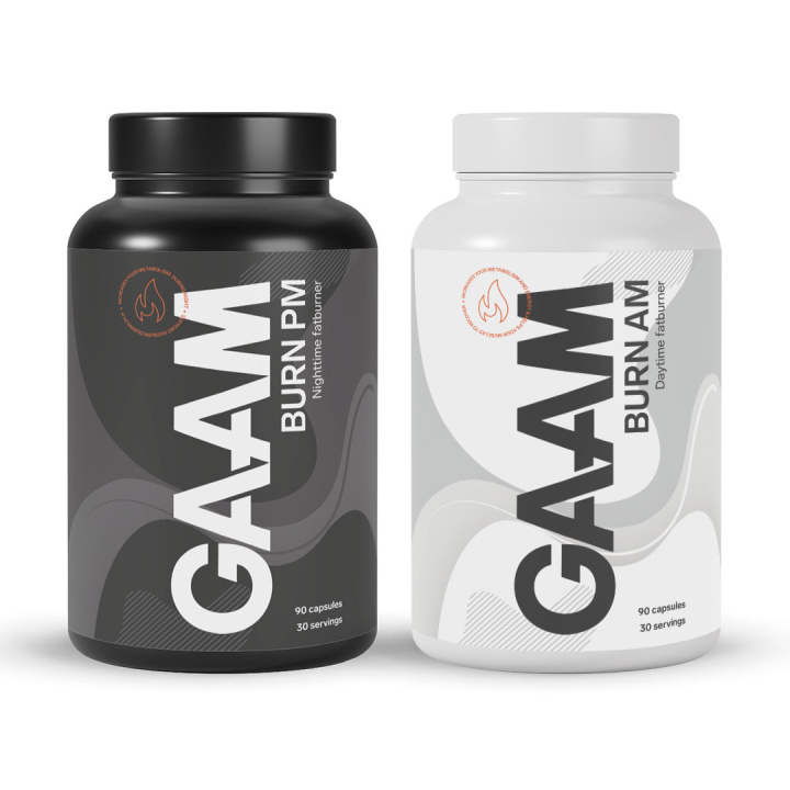 GAAM BURN AM / PM 24h Fatburning in the group Nutrition at Gaamnutrition.com (Proteinbolaget i Sverige AB) (PB-33264)