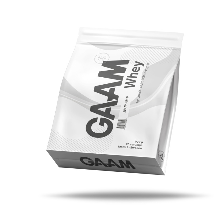 GAAM Whey 900 g Unflavoured in the group Protein / Whey at Gaamnutrition.com (Proteinbolaget i Sverige AB) (PB-3351-14)