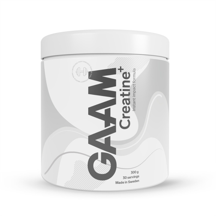 GAAM Creatine+ 300 g Kreatin in the group Performance / Creatine at Gaamnutrition.com (Proteinbolaget i Sverige AB) (PB-350620)