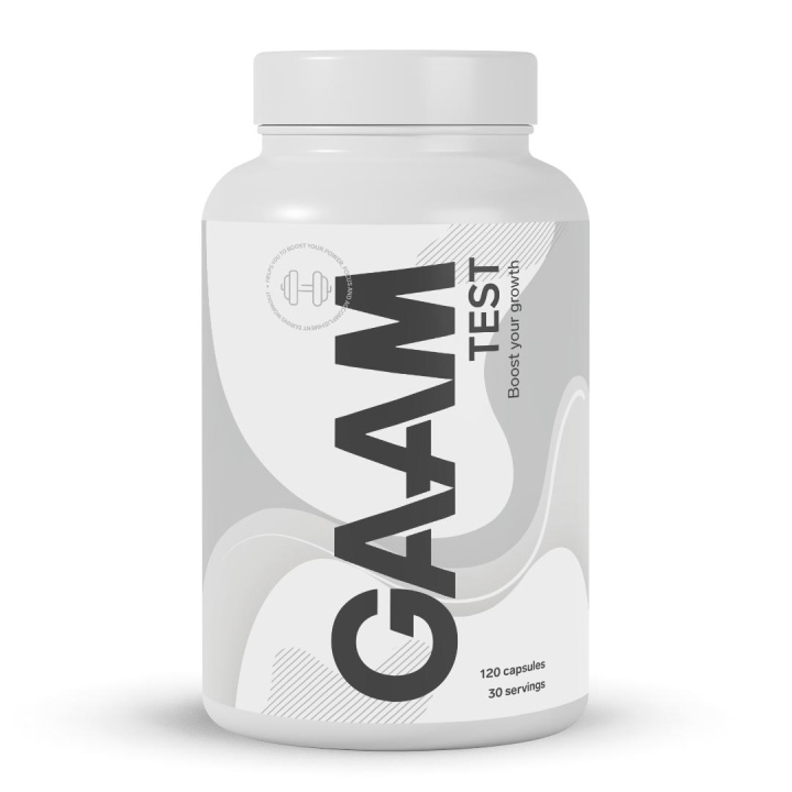 GAAM TEST 120 caps in the group Performance / Muscle Growth at Gaamnutrition.com (Proteinbolaget i Sverige AB) (PB-4930)