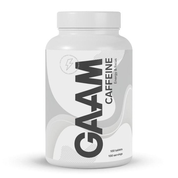 GAAM Caffeine 100 tabs in the group Performance at Gaamnutrition.com (Proteinbolaget i Sverige AB) (PB-4932)
