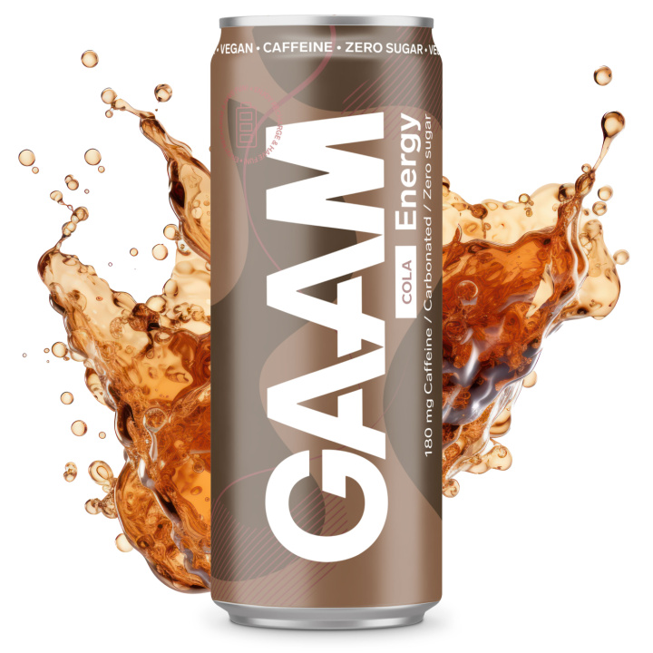 GAAM Energy 330 ml Cola in the group Bars, Drinks & Snacks / Drinks at Gaamnutrition.com (Proteinbolaget i Sverige AB) (PB-6268-10)