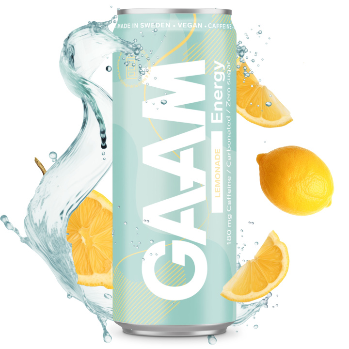 GAAM Energy 330 ml Lemonade in the group Bars, Drinks & Snacks / Drinks at Gaamnutrition.com (Proteinbolaget i Sverige AB) (PB-6268-21)