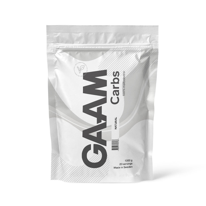 GAAM Carbs - 100% Maltodextrin 1 kg in the group Nutrition / Carbohydrates at Gaamnutrition.com (Proteinbolaget i Sverige AB) (PB-72909)